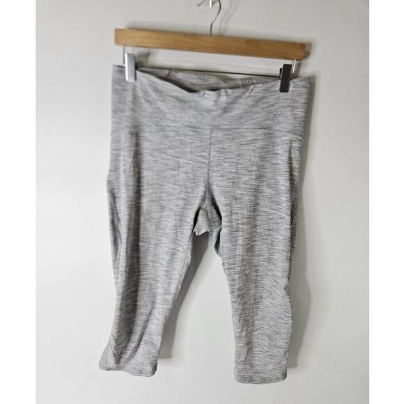 Lululemon Wunder Under Crop Leggings Space Dye Camo Seal Grey Coal 12 - Picture 1 of 5